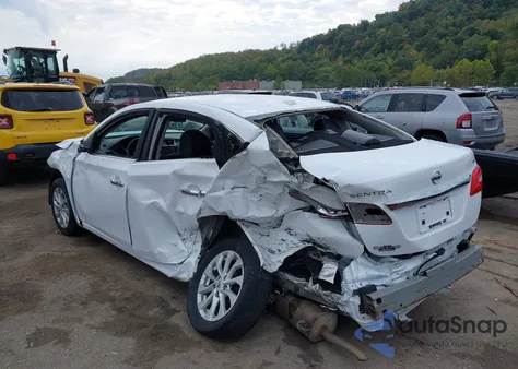 2018 Nissan Sentra Sv из США, поврежденный, VIN 3N1AB7AP5JY245728